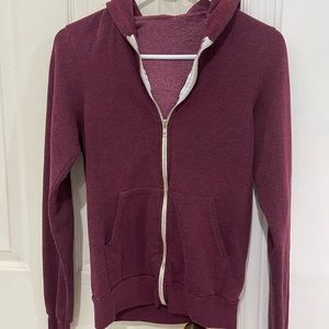 American Apparel Zip Up Sweater